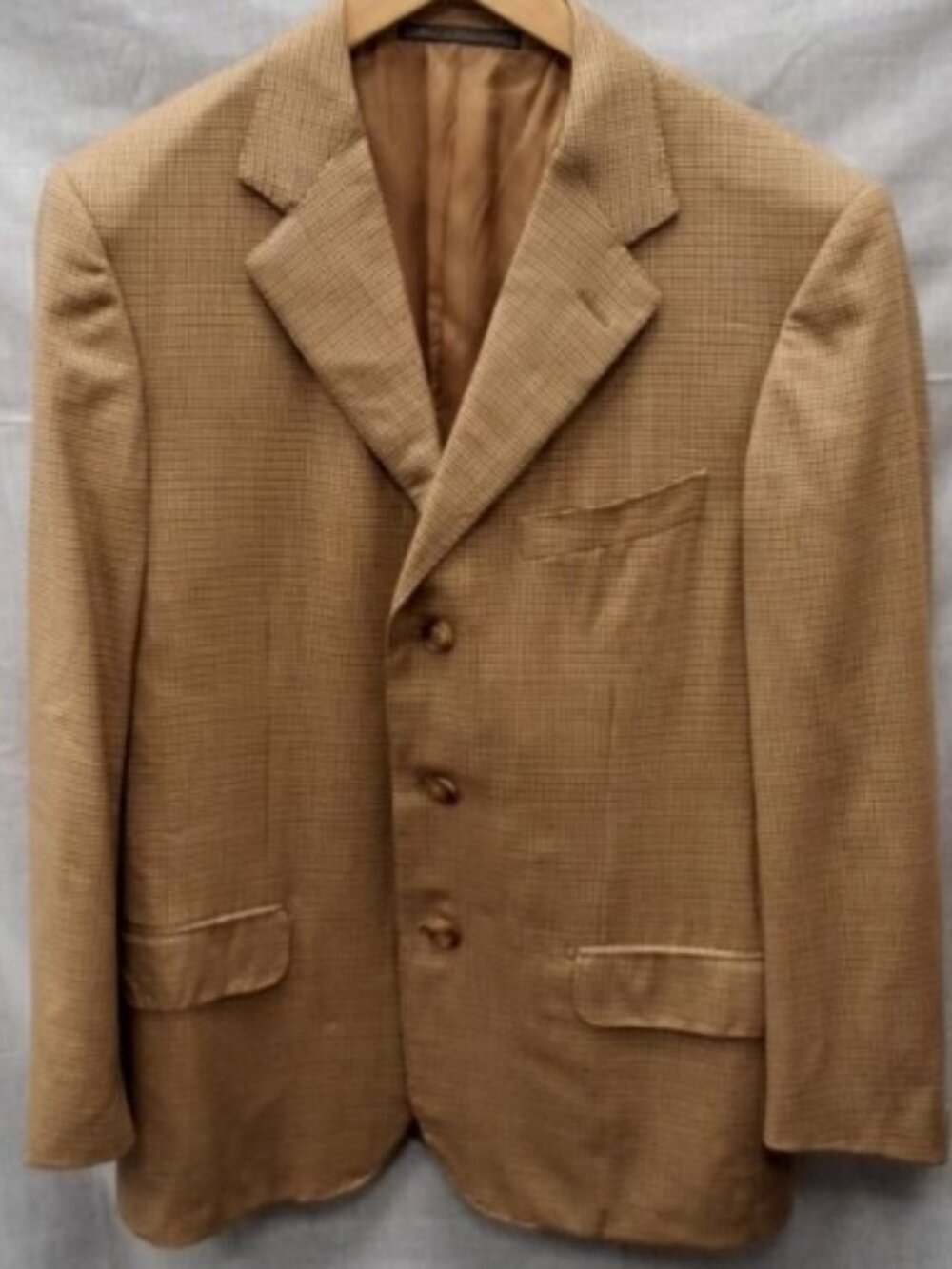 $895 Ermenegildo Zegna Trofeo Single Breasted Blazer Jacket 48 Will Come Pressed